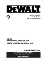 DeWalt D55166 Instruction Manual preview