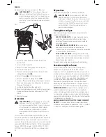 Preview for 26 page of DeWalt D55166 Instruction Manual