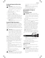 Preview for 39 page of DeWalt D55166 Instruction Manual