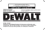 DeWalt D55690 Instruction Manual preview