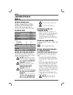 Preview for 14 page of DeWalt DC013 Original Instructions Manual