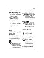 Preview for 21 page of DeWalt DC013 Original Instructions Manual