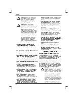 Preview for 34 page of DeWalt DC013 Original Instructions Manual