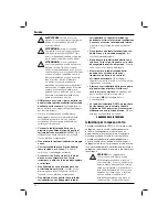 Preview for 54 page of DeWalt DC013 Original Instructions Manual