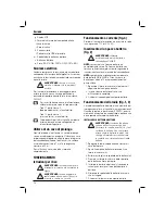 Preview for 58 page of DeWalt DC013 Original Instructions Manual