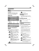 Preview for 73 page of DeWalt DC013 Original Instructions Manual