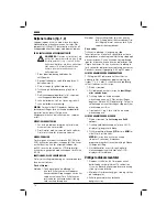 Preview for 78 page of DeWalt DC013 Original Instructions Manual