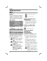 Preview for 82 page of DeWalt DC013 Original Instructions Manual