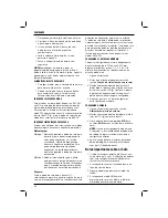 Preview for 88 page of DeWalt DC013 Original Instructions Manual