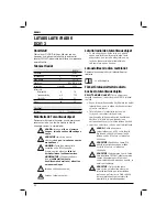 Preview for 92 page of DeWalt DC013 Original Instructions Manual