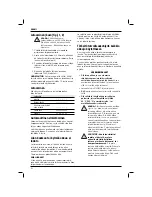 Preview for 94 page of DeWalt DC013 Original Instructions Manual