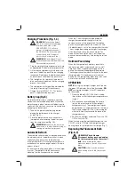 Preview for 11 page of DeWalt DC021 Operating Instructions Manual