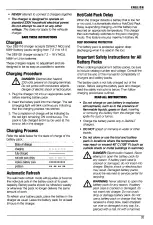 Предварительный просмотр 11 страницы DeWalt DC210 Instructions Manual