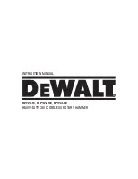 DeWalt DC232-XE Instruction Manual preview