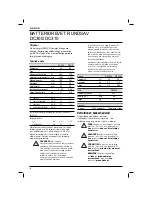 Preview for 6 page of DeWalt DC300 Original Instructions Manual