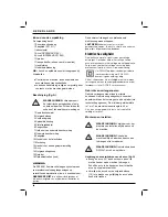 Preview for 100 page of DeWalt DC300 Original Instructions Manual