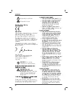 Preview for 106 page of DeWalt DC300 Original Instructions Manual