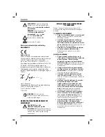 Preview for 8 page of DeWalt DC308 Original Instructions Manual