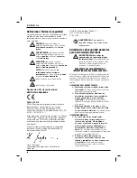 Предварительный просмотр 46 страницы DeWalt DC308 Original Instructions Manual