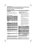 Preview for 84 page of DeWalt DC308 Original Instructions Manual