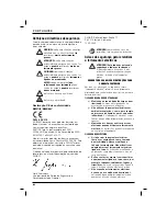 Предварительный просмотр 110 страницы DeWalt DC308 Original Instructions Manual