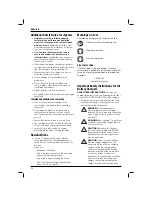 Preview for 38 page of DeWalt DC330 Original Instructions Manual