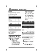 Preview for 140 page of DeWalt DC330 Original Instructions Manual