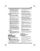 Предварительный просмотр 23 страницы DeWalt DC351 Instruction Manual