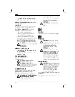 Предварительный просмотр 18 страницы DeWalt dc352 Instruction Manual