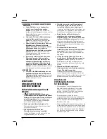 Предварительный просмотр 24 страницы DeWalt dc352 Instruction Manual