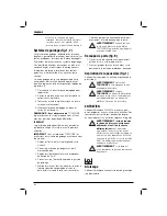 Предварительный просмотр 68 страницы DeWalt dc352 Instruction Manual