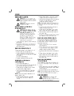 Предварительный просмотр 114 страницы DeWalt dc352 Instruction Manual