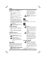 Предварительный просмотр 116 страницы DeWalt dc352 Instruction Manual