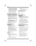 Предварительный просмотр 122 страницы DeWalt dc352 Instruction Manual