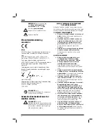 Preview for 6 page of DeWalt DC385 Original Instructions Manual