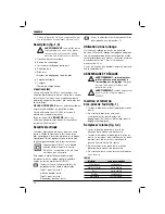 Preview for 62 page of DeWalt DC385 Original Instructions Manual