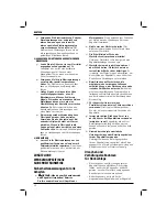 Preview for 22 page of DeWalt DC390 Original Instructions Manual