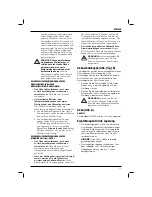 Preview for 27 page of DeWalt DC390 Original Instructions Manual