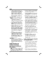 Preview for 50 page of DeWalt DC390 Original Instructions Manual