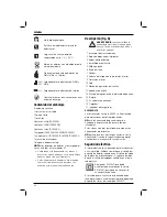 Preview for 56 page of DeWalt DC390 Original Instructions Manual