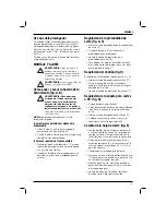 Preview for 57 page of DeWalt DC390 Original Instructions Manual