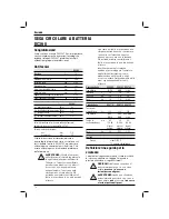 Preview for 76 page of DeWalt DC390 Original Instructions Manual