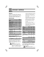 Preview for 116 page of DeWalt DC390 Original Instructions Manual