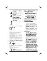 Preview for 117 page of DeWalt DC390 Original Instructions Manual