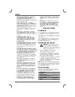 Preview for 122 page of DeWalt DC390 Original Instructions Manual