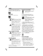 Preview for 128 page of DeWalt DC390 Original Instructions Manual