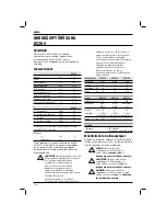 Preview for 130 page of DeWalt DC390 Original Instructions Manual