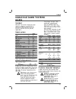 Preview for 155 page of DeWalt DC390 Original Instructions Manual