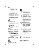 Preview for 166 page of DeWalt DC390 Original Instructions Manual