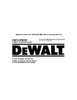 Предварительный просмотр 2 страницы DeWalt DC410 Instruction Manual
